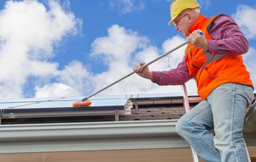 Quemerford soft wash roof cleaning